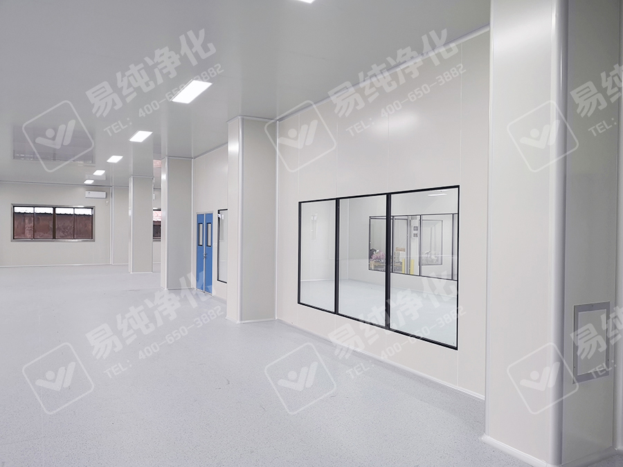 整體工程采用手工板裝修改造，吊頂采用手工單玻鎂凈化板，墻體采用手工巖棉板.jpg